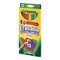 Crayola 3.3 mm 2B Erasable Color Pencil Set - Assorted Lead and Barrel Colors (12/Box)